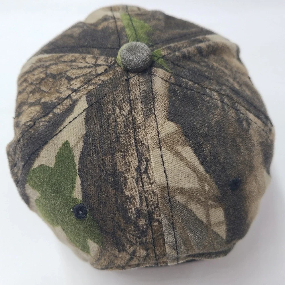 Youth RedHead Hat Snapback Brown Green Camo Hunting Fishing Outdoors Logo Casual